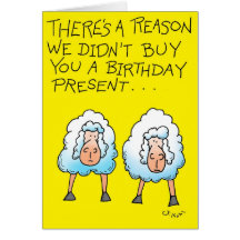 Two Sheep Greeting Card