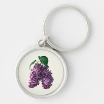 Two-Toned Lilacs Key Chain