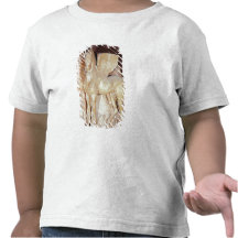 Two winged horses from the pediment of a t shirts