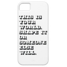 Typography case iPhone 5 cases