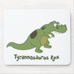 Tyrannosaurus Rex Cartoon Mousepads