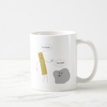 U Rock - U Rule Coffee Mugs