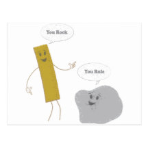 U Rock - U Rule Postcards