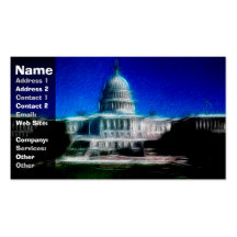 U.S. Capitol Washington DC Business Card Templates