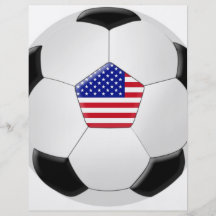 U.S Soccer Ball Flyer Design