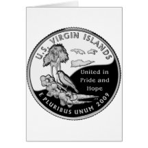 U.S. Virgin Islands state quarter Card