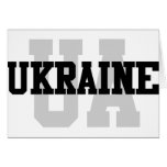UA Ukraine Greeting Cards