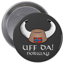 Uff Da! Norway Buttons