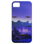 UFO galaxies iPhone 5 Cases