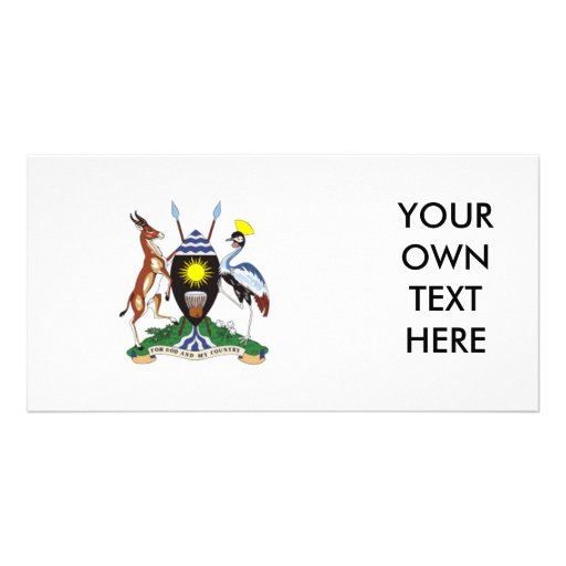 Uganda Coat of Arms Photo Cards