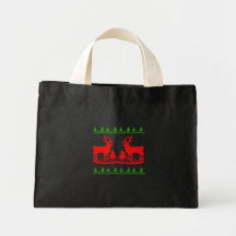 Ugly Christmas Sweater Canvas Bag
