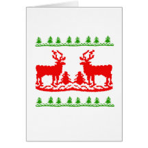Ugly Christmas Sweater Card