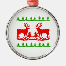 Ugly Christmas Sweater Ornament