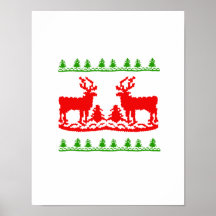 Ugly Christmas Sweater Poster