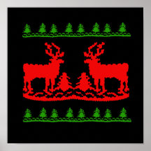 Ugly Christmas Sweater Posters