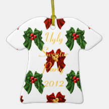 Ugly Sweater Party Ornament
