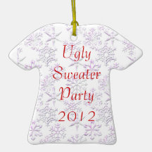 Ugly Sweater Party Ornament