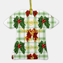 Ugly Sweater Party Ornament