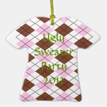 Ugly Sweater Party Ornament