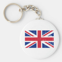 UK British Great Britain England English Flag Key Chain
