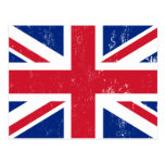 UK British Great Britain England English Flag Postcard