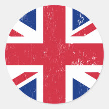 UK British Great Britain England English Flag Stickers