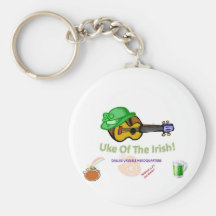Uke of the Irish! Keychains