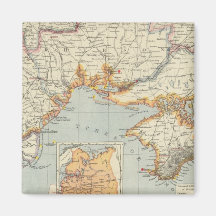 Ukraine and Moldova Magnet