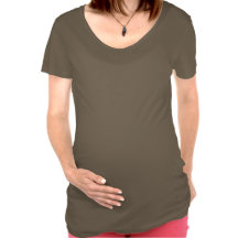 Ukraine Brush Flag Maternity Shirts