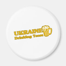 Ukraine Drinking Team Refrigerator Magnets