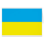 Ukraine Flag Greeting Card
