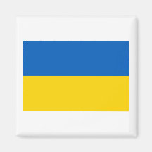 Ukraine National Flag Refrigerator Magnet