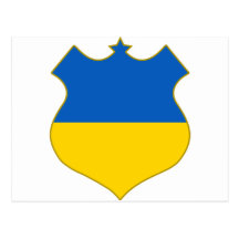 Ukraine-shield.png Postcard