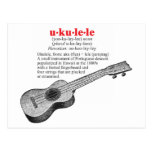 Ukulele Definition Postcard