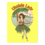 Ukulele Lady #1 Postcard