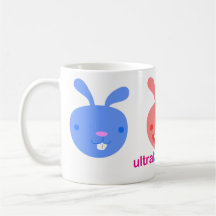 Ultra Kawaii - super cute bunnies mug!