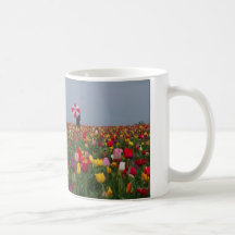 Umbrella in the Fields Mug