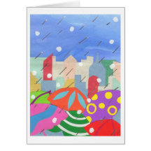 Umbrellas Cards