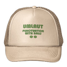 Umlaut Balls (Green) Hat