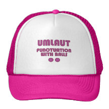 Umlaut Balls (Pink) Mesh Hats