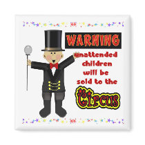 Unattended Children magnets