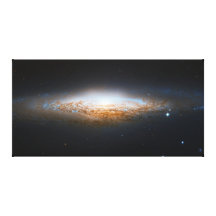 Unbarred Spiral Galaxy UFO Galaxy NGC 2683 Gallery Wrapped Canvas