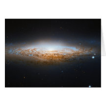 Unbarred Spiral Galaxy UFO Galaxy NGC 2683 Greeting Cards