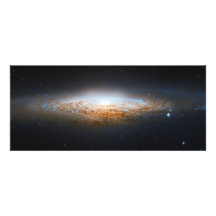 Unbarred Spiral Galaxy UFO Galaxy NGC 2683 Personalized Announcement