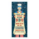 Uncle Sam BBQ Invitation