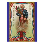 Uncle Sam Forth of July Post Cards