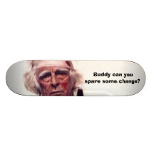Uncle Sam Needs $$ Skateboard