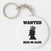 Uncle Sam Wanted Dead Or Alive Key Chain