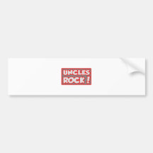 Uncles Rock! Bumper Sticker