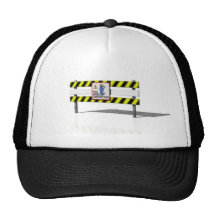 Under Construction Mesh Hat